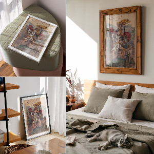 Wydruk na płótnie Święty Krzysztof