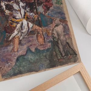 Wydruk na płótnie Święty Krzysztof