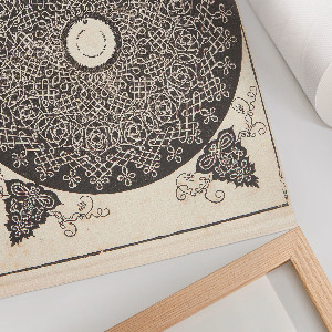 Plakat premium Gałka z medalionem