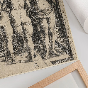 Dekoracyjny plakat ścienny Cztery nagie kobiety