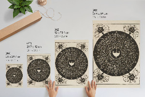 Dekoracyjny plakat ścienny Pierwszy węzeł