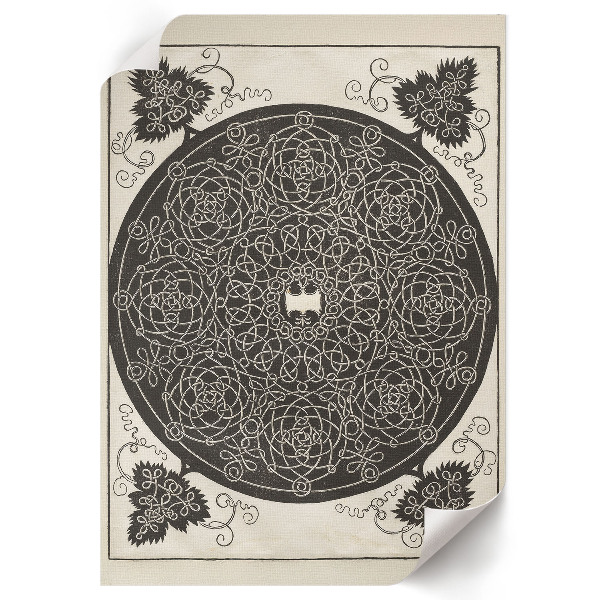 Grafika na ścianę Piąty węzeł