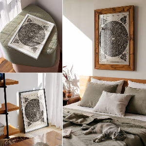 Grafika na ścianę Piąty węzeł