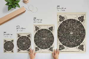 Grafika na ścianę Piąty węzeł