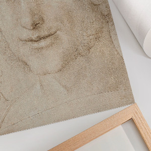 Plakat premium Głowa młodzieńca