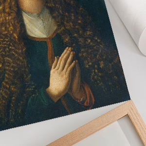 Wydruk na płótnie Portret młodej kobiety