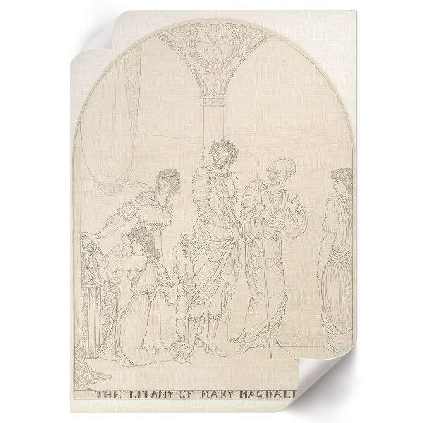 Dekoracyjny plakat ścienny Litania do Marii