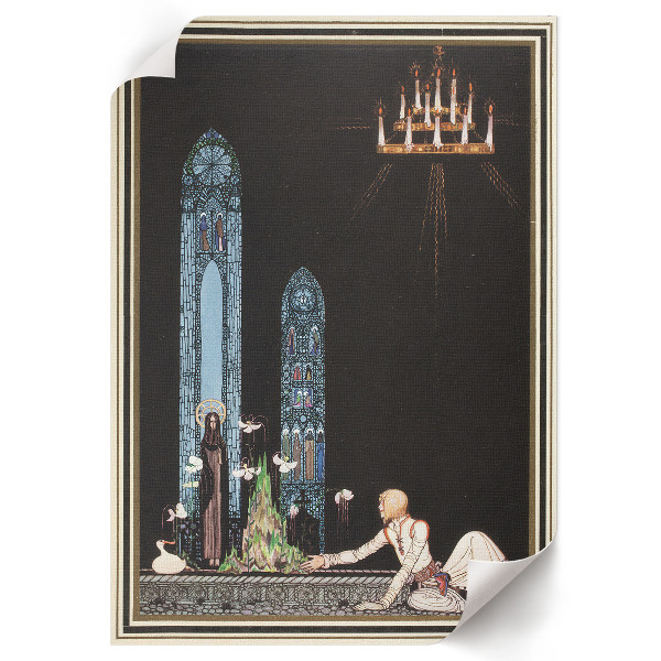 Plakat premium Ilustracja do książki