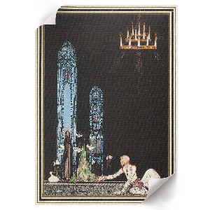 Plakat premium Ilustracja do książki