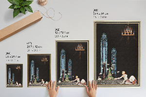 Plakat premium Ilustracja do książki