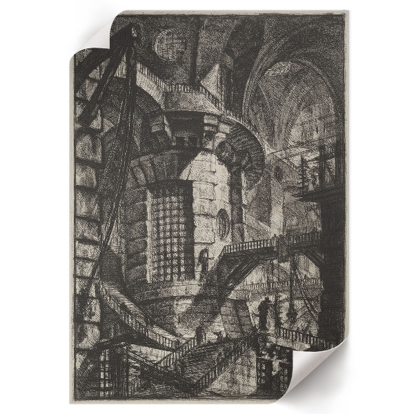 Dekoracyjny plakat ścienny Okrągła Wieża