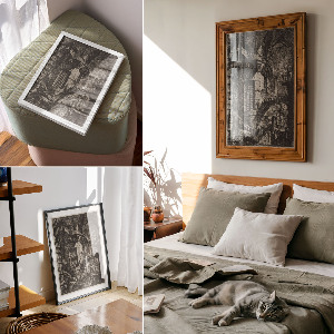 Dekoracyjny plakat ścienny Okrągła Wieża