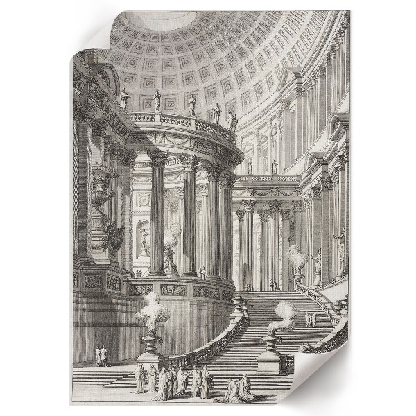 Grafika na ścianę Starożytna świątynia