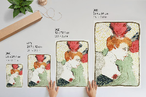 Dekoracyjny plakat ścienny Popiersie panny Lender