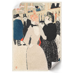 Dekoracyjny plakat ścienny W Moulin Rouge