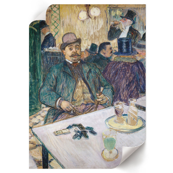 Grafika na ścianę Pan Boileau