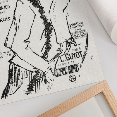 Plakat premium Biedny wędrowiec
