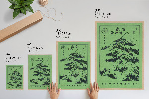 Wydruk na płótnie Góry nad górami