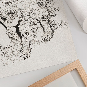 Dekoracyjny plakat ścienny Japoński tygrys