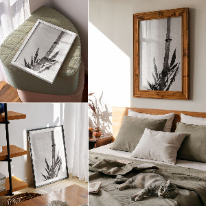 Wydruk na płótnie Bambus