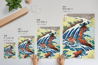 Plakat premium Wodospady Yoshitsune