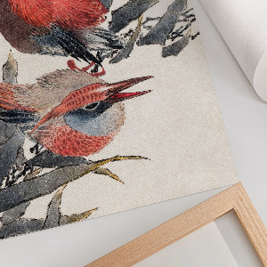 Grafika na ścianę Ptaki