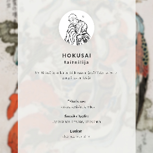 Dekoracyjny plakat ścienny Japonka