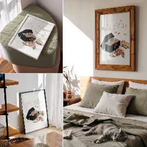 Grafika na ścianę Szkatułka na biżuterię