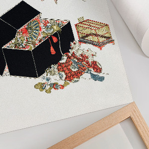 Grafika na ścianę Szkatułka na biżuterię