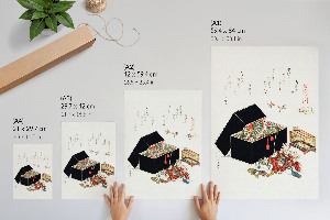 Grafika na ścianę Szkatułka na biżuterię