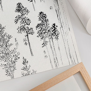 Wydruk na płótnie Sosny