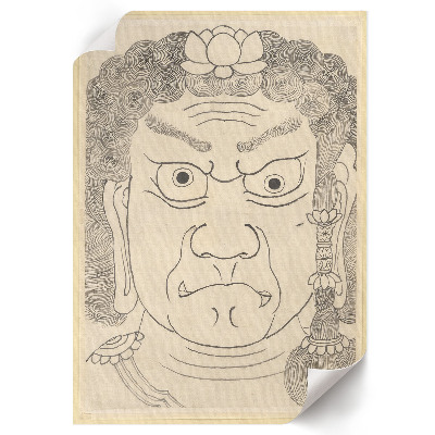 Plakat premium Maska Fudō Myōō