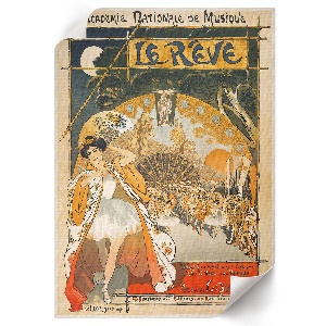 Dekoracyjny plakat ścienny Sen