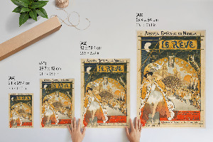 Dekoracyjny plakat ścienny Sen