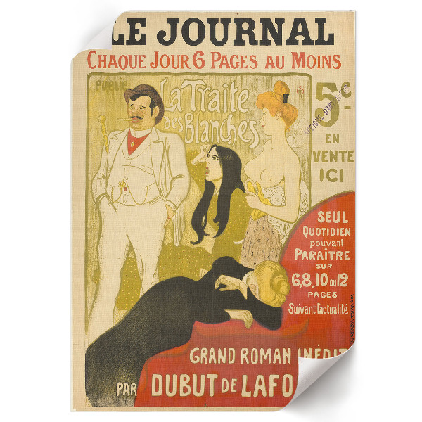 Wydruk na płótnie La Traite des Blanches