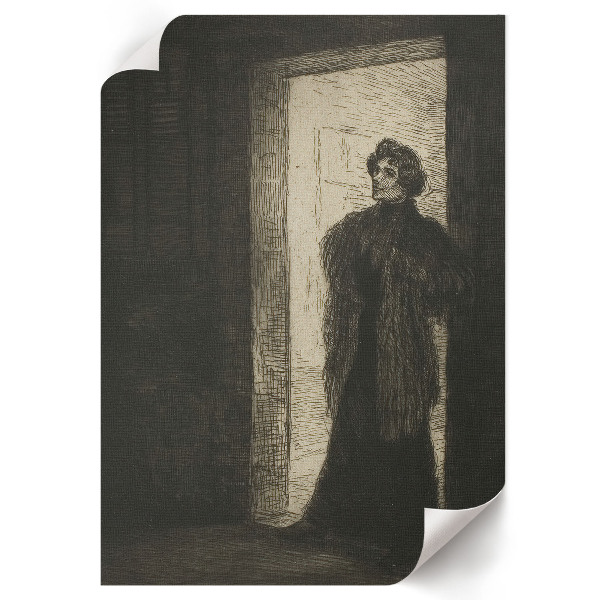 Dekoracyjny plakat ścienny Na progu