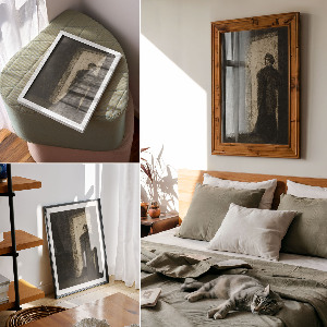 Dekoracyjny plakat ścienny Na progu