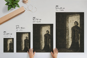 Dekoracyjny plakat ścienny Na progu