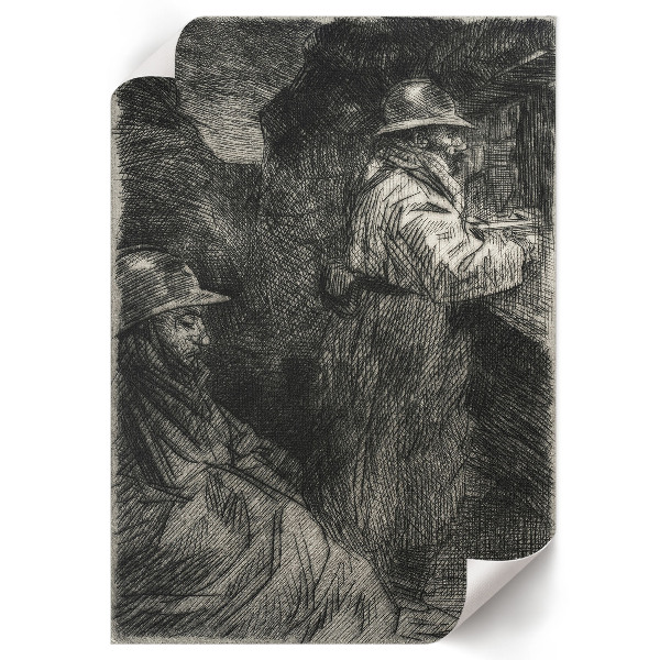 Wydruk na płótnie W koszarach