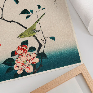 Dekoracyjny plakat ścienny Kamelia i słowik