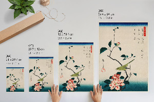 Dekoracyjny plakat ścienny Kamelia i słowik