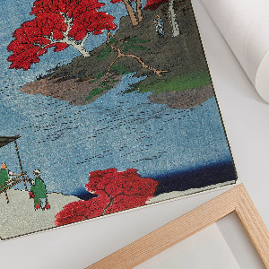 Plakat premium Jesień w świątyni