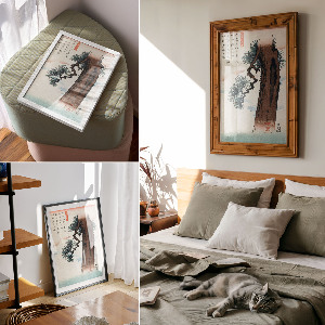 Wydruk na płótnie Sosna japońska