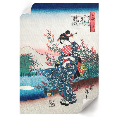 Plakat premium Japonka
