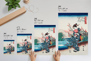 Plakat premium Japonka