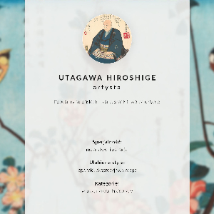 Plakat premium Japonka