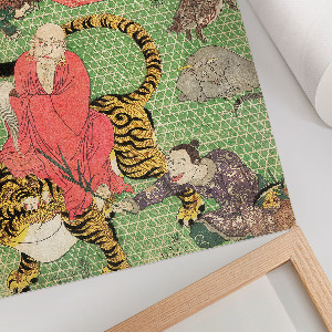 Grafika na ścianę Praca koszykarska