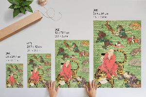 Grafika na ścianę Praca koszykarska