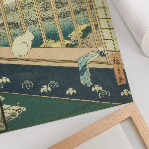 Plakat premium Pola ryżowe Asakusa