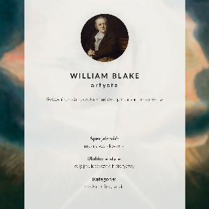 Dekoracyjny plakat ścienny Księga Urizena